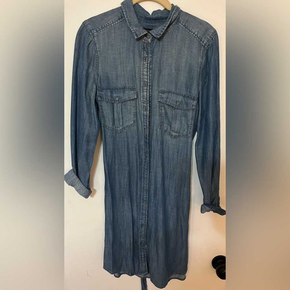 Medium Wash Jean Dress
